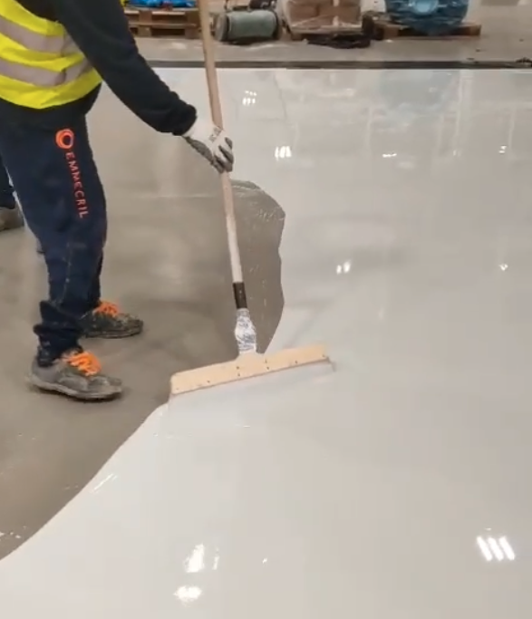 Resin mortar coating