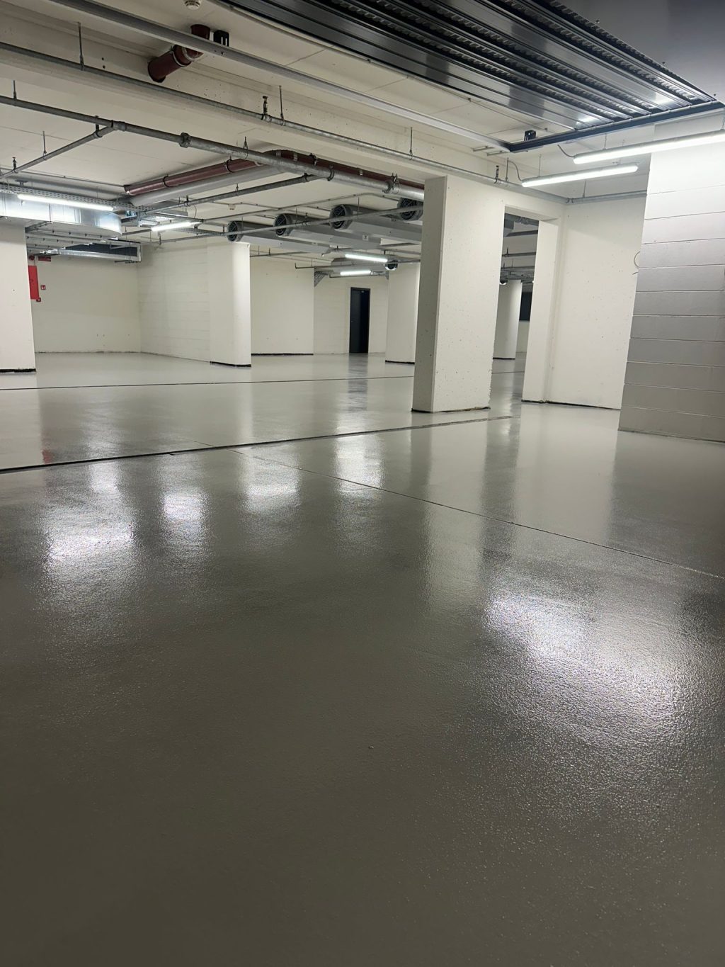 Concrete polishing